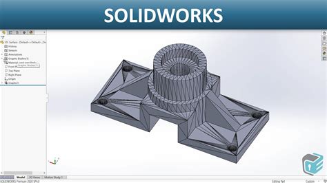 Solved: Surface (From STL) to solid .